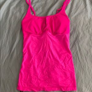 Lululemon workout tanktop with ruched sides